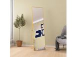 Proximax Specchio Da Terra 150X40Cm A Figura Intera Con Magnifica Cornice In Metallo Dorato - Formato Grande Hd Per Vivere E Vestirsi In Modo Elegante