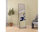 Proximax Specchio Da Terra 150X40Cm A Figura Intera Con Magnifica Cornice In Metallo Nero - Formato Grande Hd Per Una Vita E Una Vestizione Eleganti