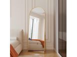 Proximax Specchio Ad Arco A Figura Intera, 60 X 165 Cm Specchio Curvo A Figura Intera, Da Parete, Da Appoggio, Da Terra Specchio Da Toilette A Figura Intera Per Vestirsi In Modo Elegante E Sicuro Di Sé