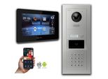 Videocitofono Ip Goliath Con Telecamera 7 Pollici Codice Numerico Rfid Argento : Scatola Da Incasso : 7 Pollici In Nero : 1 Monitor Quantità: 1 Monitor Colore: 7 Pollici In Nero Montaggio: Scatola Da Incasso