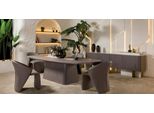 Set 6 Pezzi Tavolo Da Pranzo 4X Sedie Credenza Sala Da Pranzo Tavolo Da Pranzo Set Legno