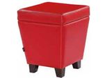 Sgabello Da Bar Sgabello Imbottito Di Lusso Sgabello Moderno Di Design Sgabello Da Salotto In Pelle Rosso