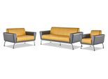 Divani In Pelle Giallo Grigio Set Di Divani Set Di Divani 3 Posti Poltrona 2 Posti