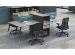 Scrivania Di Gruppo Postazione Di Lavoro In Team Tavolo Mobili Cassettiera Scrivania 4 Persone