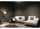 Soggiorno Di Design Completo Di Divano In Tessuto 3 Pezzi Tavolino Moderno