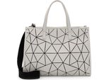 Suri Frey Borsa Shopper Borsa A Tracolla Suri Sports Jessy-Lu Cityshopper Ecru Grigio Chiaro