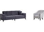 Set Di Divani 3+1 Posti Set Di Poltrone Moderno Poltrona Relax Mobili Nuovo Lusso