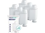 Set Di 6 Filtri Per L'acqua Aquafloow Intensive+ – Compatibili Con Saeco / Philips – Sostitutivi Di Brita Intenza+ CA6702/00