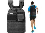 Vevor Peso Gilet 40 Lbs Regolabile Peso Giacca Uomini Donne Attrezzature Di Formazione Per La Forza E La Resistenza Di Formazione In Esecuzione Perdita Di Peso Nero