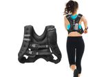 Gilet Di Peso Vevor 9,22 Kg Con Striscia Riflettente, Fibbia Regolabile, Gilet Di Peso Corporeo Per Uomo E Donna, Dispositivo Di Allenamento