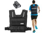 Vevor Gilet Di Peso Regolabile 15,85 Kg Gilet Di Peso Con Pesi In Ferro, Spalline E Strisce Riflettenti, Gilet Di Peso Corporeo