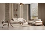Set Di Divani Beige Di Design Set Di Poltrone Imbottite Da Salotto Di Alta Qualità A Tre Posti