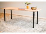 Gamba Del Tavolo Regolabile In Acciaio Nero 700 - 1100 Mm - Per Pezzo