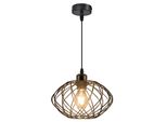 Zmh Lampada A Sospensione Industriale Nera Luce A Sospensione In Metallo Vintage E27 Lampada Per Sala Da Pranzo Lampada Per Cucina A Sospensione Per Soggiorno Corridoio Senza Lampadina