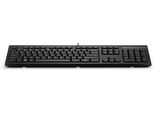 Hp 125 Tastiera Cablata - Dimensioni Complete (100%) - Cablata - Usb - Interruttore A Membrana - Nero