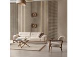 Divani A 3 Posti Divano Imbottito Set Di Divani Poltrona Design Soggiorno Tessuto