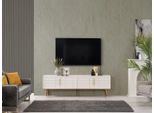 Mobile Tv Basso Credenza Moderna Mobile Rtv Soggiorno Legno Bianco
