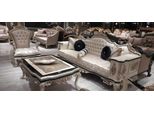 Set Di Divani Da Salotto Di Lusso 3+1 Con Tavolino Set Di Divani Da Salotto