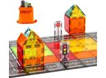Blocchi Da Costruzione Magnetici Per Bambini - Giocattolo Da 56 Pezzi Per Costruzioni Magnetiche - Giocattolo Per L'apprendimento Creativo - Giocattolo Educativo Per Bambini E Bambine