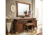 Comodino Con Specchio Console Di Lusso Cassettiera Sgabello Camera Da Letto Set Completo