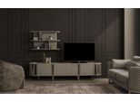Porta Tv Ovale Rtv Credenza Tv Bassa Cassettiera Soggiorno Mobili In Legno