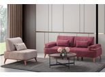 Set Di Divani Da Salotto Bicolore Mobili Di Design Poltrona Elegante A 3 Posti