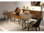 Set Completo Di Tavolo Da Pranzo Sala Da Pranzo Di Lusso Mobili Di Design Credenza 4X Sedie
