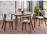 Lusso Di Alta Qualità Tavolo Da Pranzo Completo 4х Sedie Sala Da Pranzo Di Lusso Mobili Di Design