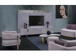 Credenza Rtv Porta Tv Bassa In Legno Rosa Mobile Moderno Per Il Soggiorno