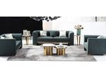 Set Di Divani 321 Posti 2X Tavolino 2X Tavolino Di Lusso 7 Pz. Nuovo