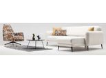 Set Angolare Divano Angolare Divano A L In Tessuto Divano Divano Beige Poltrona Girevole Set