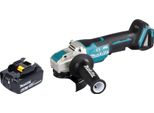 Smerigliatrice Angolare A Batteria Makita Dga 520 G1X1 18 V 125 Mm X-LOCK Brushless + 1X Batteria Ricaricabile 6,0 Ah - Senza Caricabatterie