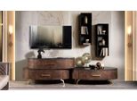 Parete Attrezzata Di Design Credenza Rtv Credenza Bassa 4 Pezzi Set Scaffale A Muro Nuovo