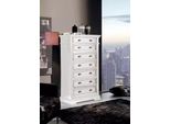 Cassettiera In Legno Mobile Credenza Soggiorno Bianco Cassettiera 7 Cassetti