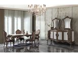 Set Da Pranzo Completo Sala Da Pranzo Tavolo Da Pranzo In Legno Set 12 Pezzi Credenza Marrone
