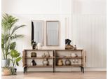 Credenza Credenza Con Specchio Gruppo Cassettiera Legno Oro Sala Da Pranzo