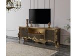 Credenza Porta Tv Rtv Legno Marrone Tavolo Soggiorno Lusso