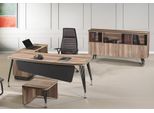 Set Da Ufficio Scrivania Angolare Set Da Ufficio 3 Pezzi Mobili Da Ufficio In Legno Marrone