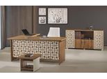 Mobili Per Computer Scrivania Da Lavoro Mobili Per Ufficio Scrivania Ad Angolo Set Di 3 Pezzi In Legno Marrone