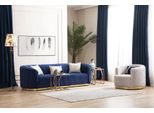 Set Di Divani Moderni A Tre Posti Poltrona In Acciaio Inox Mobili Di Lusso Set Design