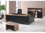 Mobili Per Ufficio Completi Scrivania Per Ufficio Ad Angolo Scrivania Per Ufficio 3 Pezzi Legno Nero