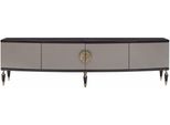 Credenza Rtv Mobile Porta Tv In Legno Grigio Soggiorno