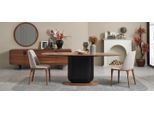 Lusso Gruppo Da Pranzo Completo Credenza Sala Da Pranzo Tavolo Sedie Nuova Credenza