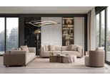 Set Da Salotto Luminoso Set Di Divani Di Design 3+3+1 Posti Novità 3 Pezzi.