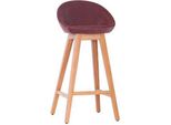 Sedia Moderna Viola Sgabello Da Bar Di Design Sedia In Legno Sgabello Elegante Mobili Di Lusso