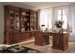 Mobili Per Ufficio Scrivania In Legno Massiccio Libreria Tavolo Scaffale Armadio 2 Pezzi