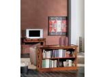 Libreria In Legno Scaffali Armadio Mobili Classici Armadi Marrone Nuovo