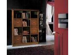 Armadio Soggiorno Libreria Credenza Mobili Classici Scaffali Legno