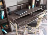 Scrivania Libreria Scrivania Computer Scaffale Grigio Legno Bambini Set 2 Pezzi