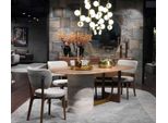 Set Sala Da Pranzo Di Design 5 Pz. Mobili Moderni Legno Tavolo 4X Sedie Nuovo